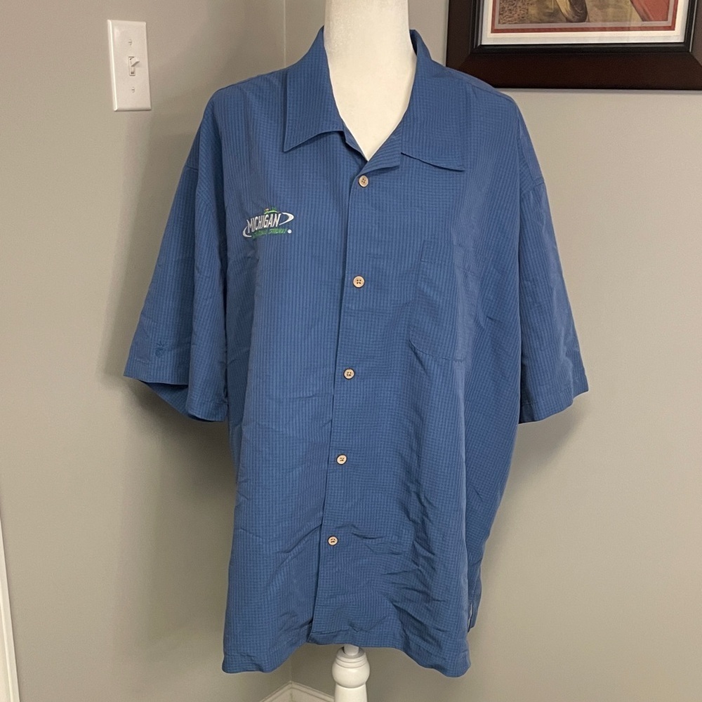 Cubavera Michigan International Speedway NASCAR Racetrack MIS Short Sleeve XXXL